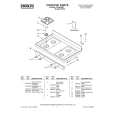 WHIRLPOOL CGS365HQ5 Parts Catalog
