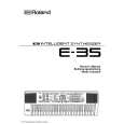 ROLAND E-35 Owner's Manual