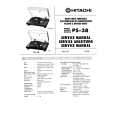 HITACHI PS-38 Service Manual
