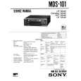 SONY MDS-101 Service Manual