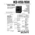 SONY HCDH150 Service Manual