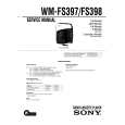 SONY WM-FS397 Service Manual