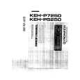 PIONEER KEHP7250 Owner's Manual
