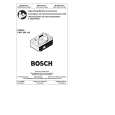 BOSCH SA2500 Owner's Manual