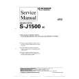 PIONEER SJ1500 XE Service Manual