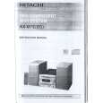 HITACHI AXM7EBS Owner's Manual