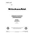 WHIRLPOOL KUDI220T6 Parts Catalog