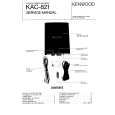 KENWOOD KAC821 Owner's Manual