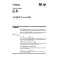 ROLAND RA-30 Owner's Manual