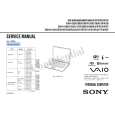 SONY VGNA195HP Service Manual
