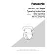 PANASONIC WVCS954E Owner's Manual