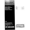 SHARP VC-9550N Owner's Manual