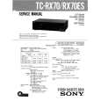 SONY TCRX70 Service Manual