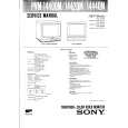 SONY PVM1440QM Service Manual