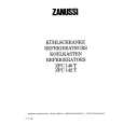 ZANUSSI ZFC142T Owner's Manual