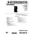 SONY M437 Service Manual