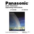 PANASONIC CT36HX40B Owner's Manual