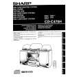 SHARP CDC470H Owner's Manual