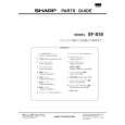 SHARP SF-S55 Parts Catalog