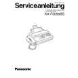 PANASONIC KXF2090BS Service Manual
