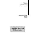 ARTHUR MARTIN ELECTROLUX CV5062-1 Owner's Manual
