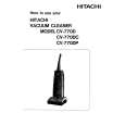 HITACHI CV770D Owner's Manual