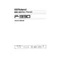 ROLAND P-330 Owner's Manual