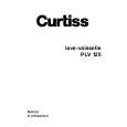 CURTISS PLV125 Owner's Manual