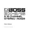 BOSS BX-16 Owner's Manual