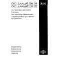 AEG LAV508WNSF Owner's Manual