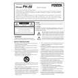 FOSTEX PH-50 Owner's Manual