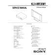 SONY KLV-MR30M1 Service Manual