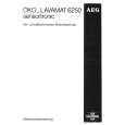 AEG LAV6250 Owner's Manual