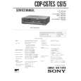 SONY CDPC67ES Service Manual