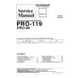 PIONEER PRO119 Service Manual