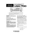 PIONEER VSA-700 Owner's Manual