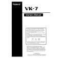 ROLAND VK-7 Owner's Manual