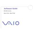 SONY PCV-RX513 VAIO Software Manual