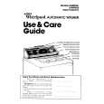 WHIRLPOOL LA5805XKW0 Owner's Manual