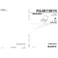 SONY PCGSR17 Owner's Manual