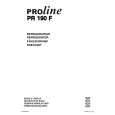 PROLINE PR 190 F Owner's Manual