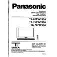 PANASONIC TX76PW100A Owner's Manual