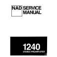 NAD 1240 Service Manual