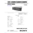 SONY CDXC5000X Service Manual