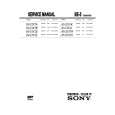 SONY KV21X1K Service Manual