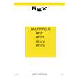 REX-ELECTROLUX RTI7X Owner's Manual
