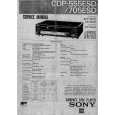 SONY CDP705ESD Service Manual