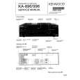 KENWOOD KA-896 Service Manual