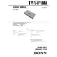 SONY TMRIF10M Service Manual