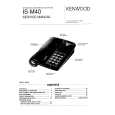 KENWOOD IS-M40 Service Manual